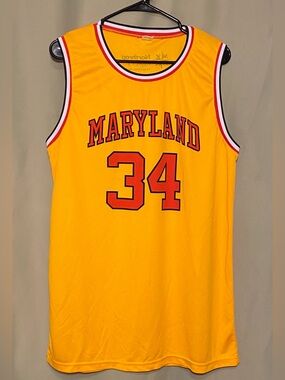 University of Maryland NCAA Basketball Len Bias Promo Jersey Men’s L